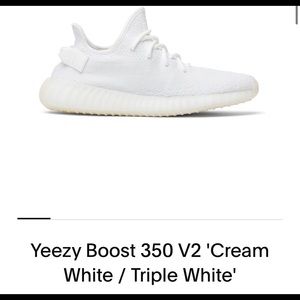 White yeezy boost 350 *WHITE